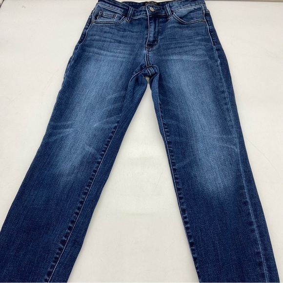 Judy Blue 5-Pocket Slim Fit Straight Leg Denim Jeans Size 3/26 - Picture 8 of 12